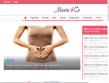 Tablet Screenshot of mamanandco.com.pt